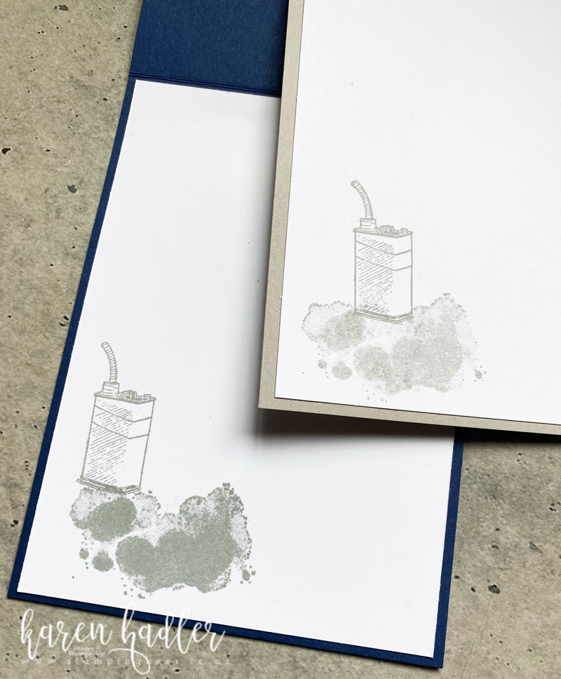 Geared Up Garage Masculine Card