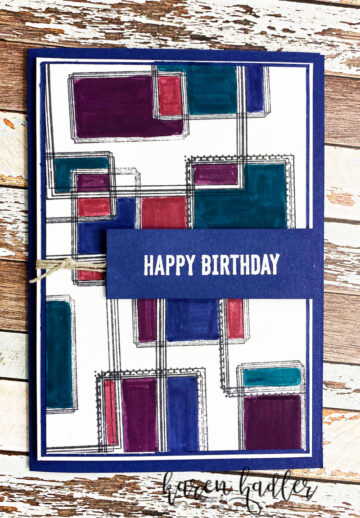 Creating Geometric with Swirly Frames