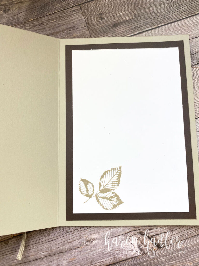 Winter Woods with Shadow Embossing