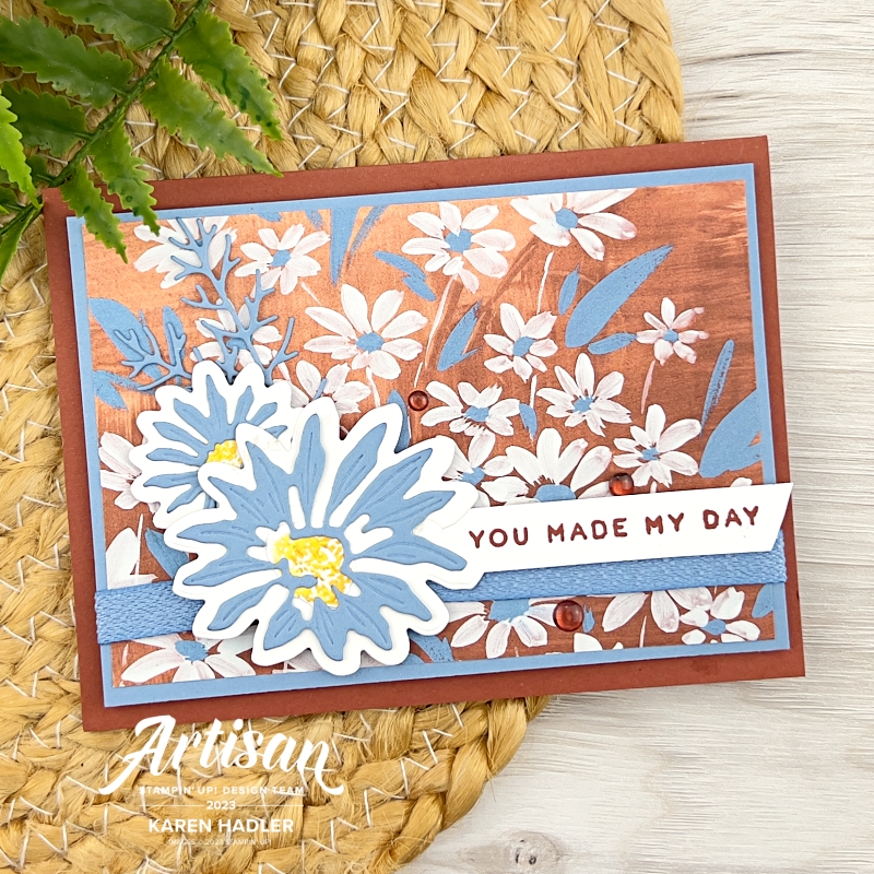 5 Fabulous Ideas with Fresh as A Daisy Karen Hadler Stamping Bees